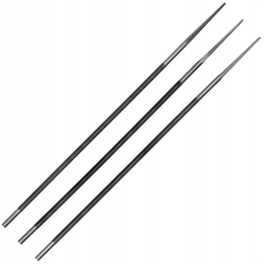 Pilnik okrągły do ostrzenia łańcuchów 4 mm 3 szt