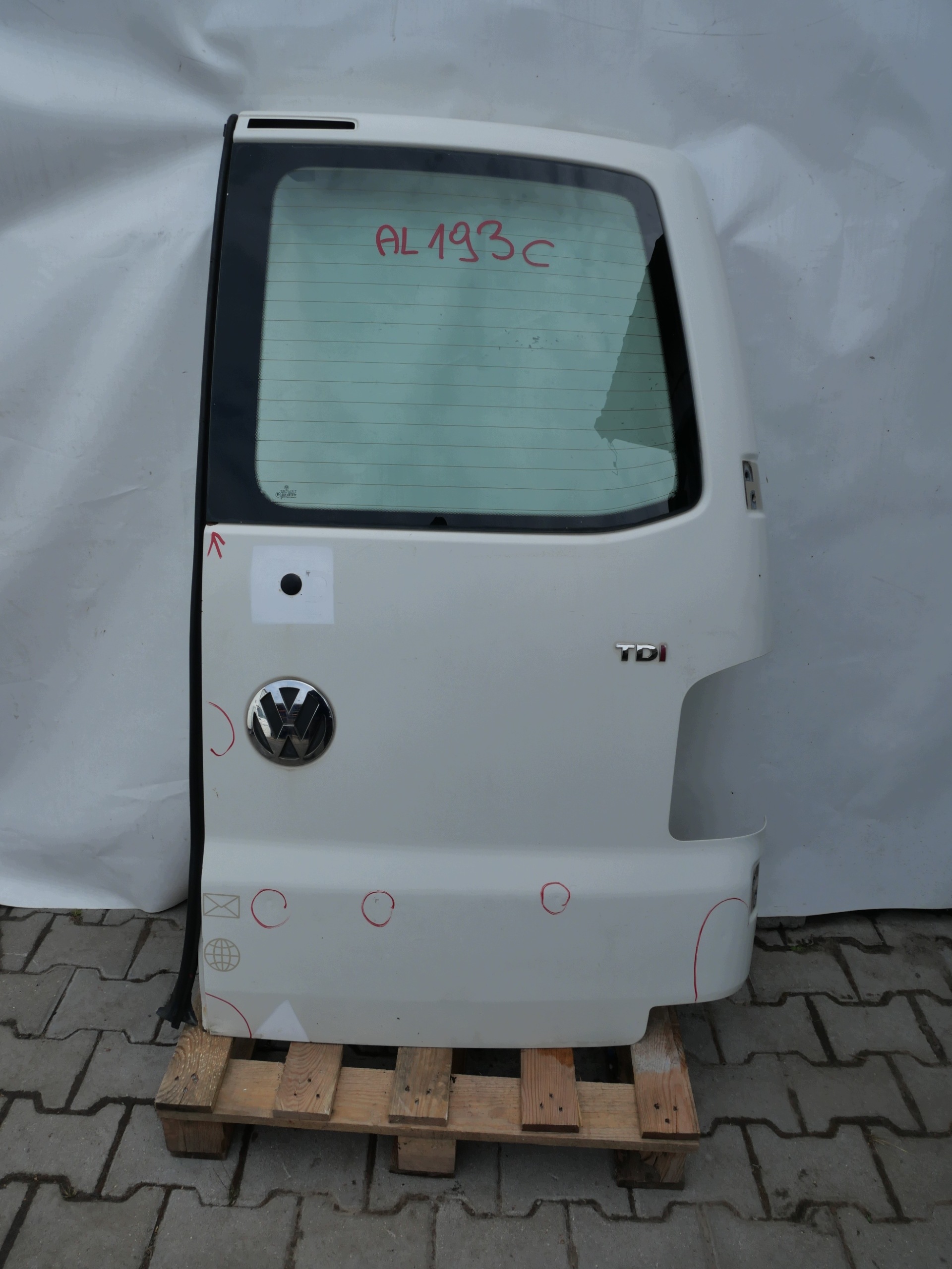 VW T5 tür MOTYLE rechts