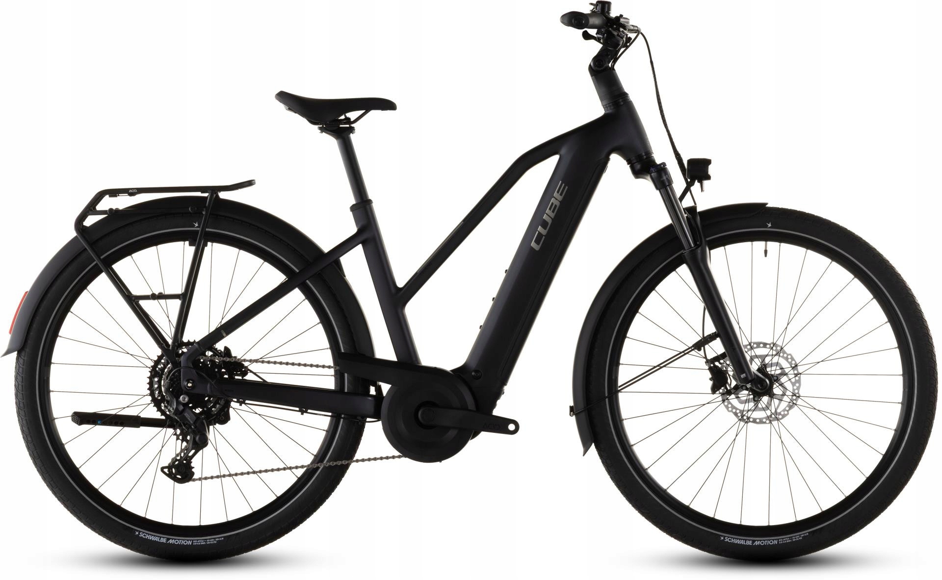 Rower Cube Touring Hybrid One 600 28" 2026 Trapeze coal´n´chrome 46 cm