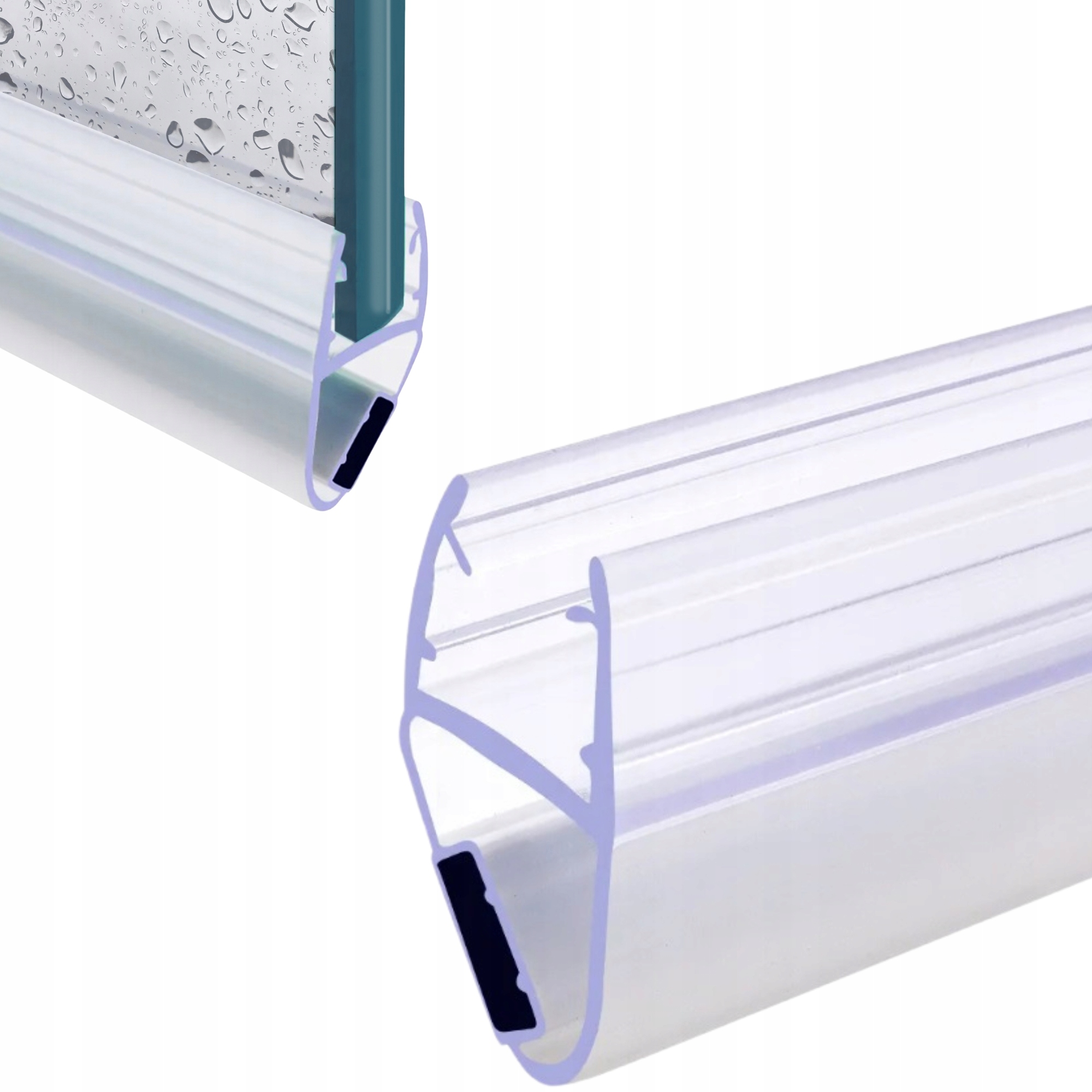 УПЛОТНИТЕЛЬНАЯ ПРОКЛАДКА С МАГНИТОМ 2 М ВЕРТИКАЛЬНАЯ ДУШЕВАЯ КАБИНА 4,5,6 ММ R