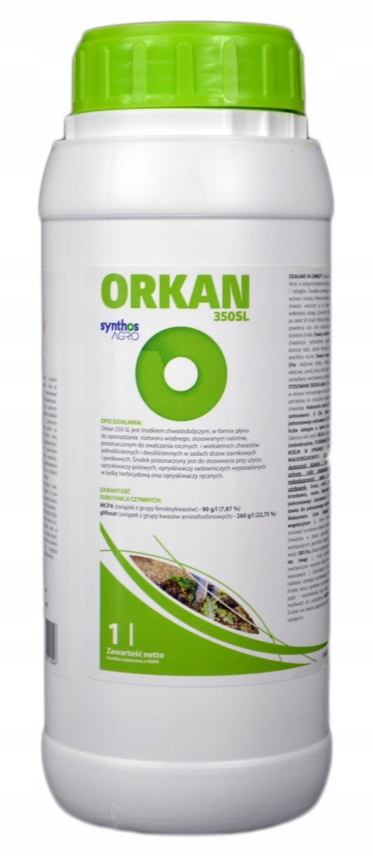 

Orkan 350SL 1L oprysk na chwasty skrzyp polny
