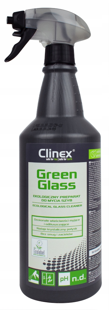 

Clinex Green Glass Ekologiczna Eko Pianka do Szyb