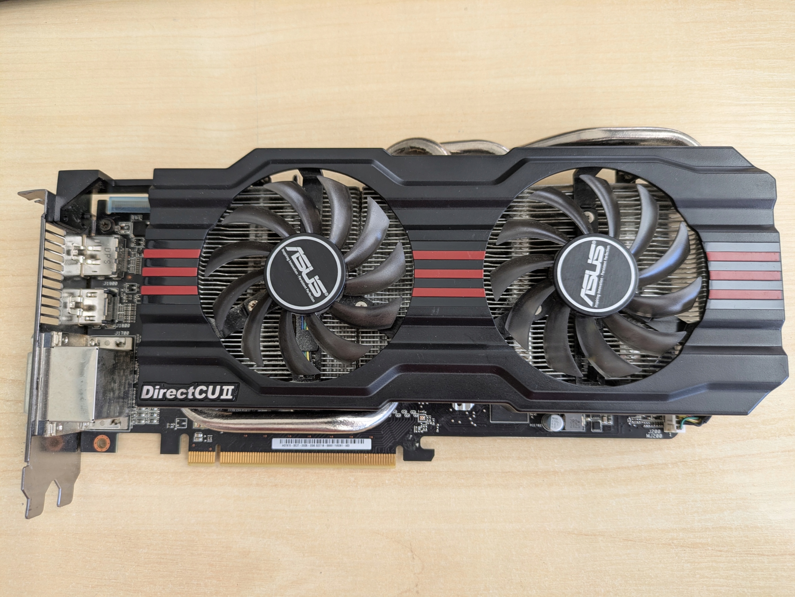 7870 Directcu Ii Hd 7870 2gb Asus His Radeon Hd 7870 ASUS Radeon