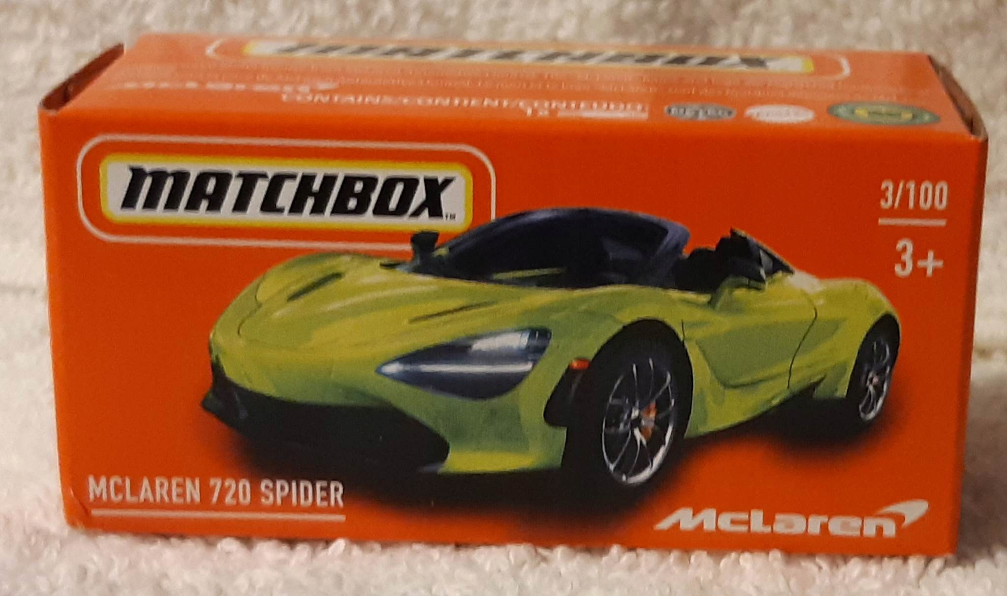 

Matchbox McLaren 720 Spider