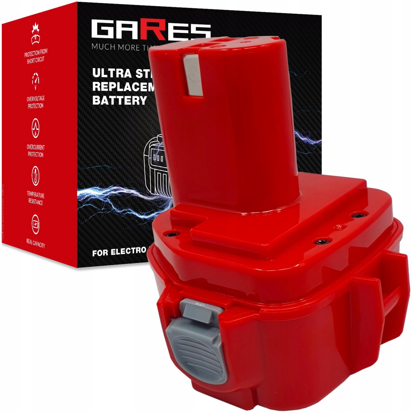 Akumulátor pro Makita 1050DWA 6213D 6317DWDE 6980FD 12V 2Ah