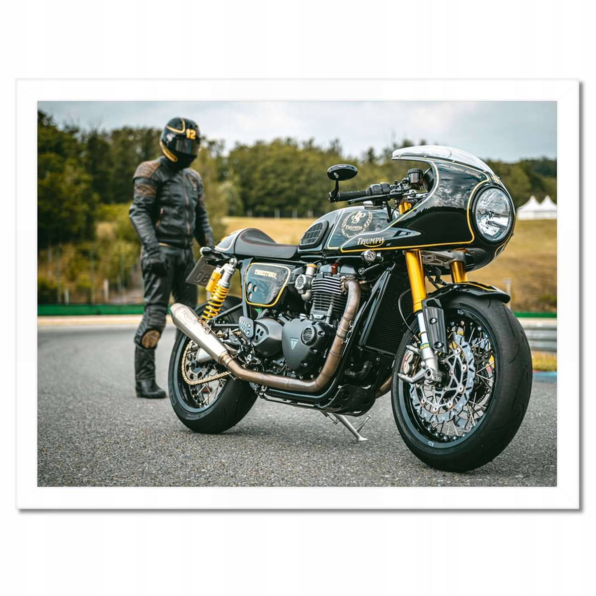 Plakáty v rámu 40x30 Triumph Motocykly Motorky