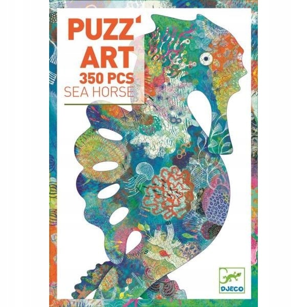 

djeco: puzzle art konik morski 350 el. 7+ 7653