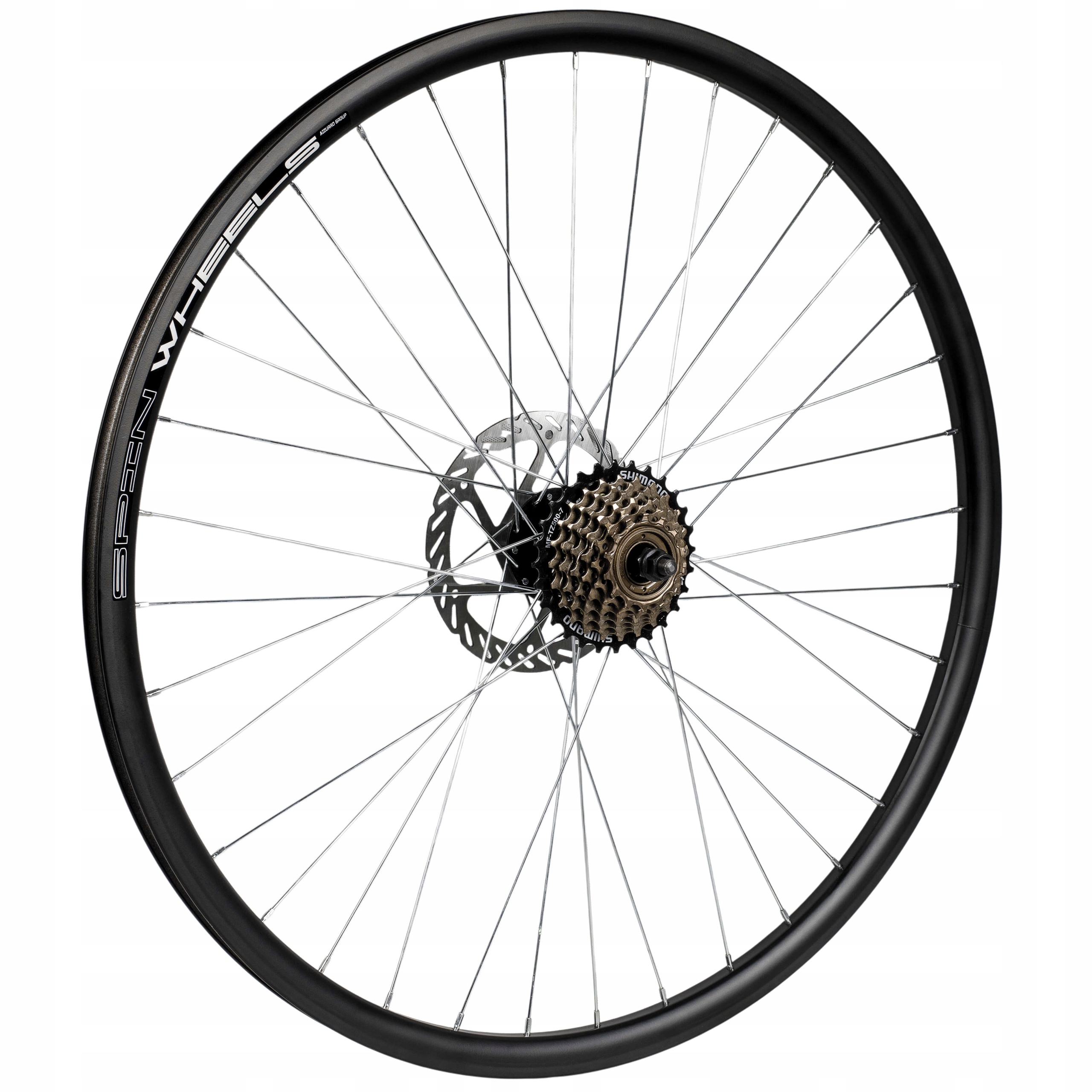Koło Rowerowe 28 29 Cali Tył Wolnobieg Tarczowe Tarcza 160MM Shimano 7-RZ