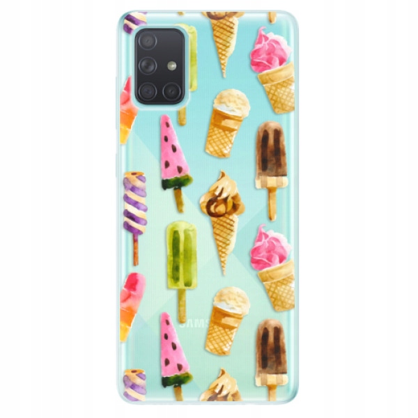 Silikonowe etui iSaprio Ice Cream do Samsung Galaxy A71