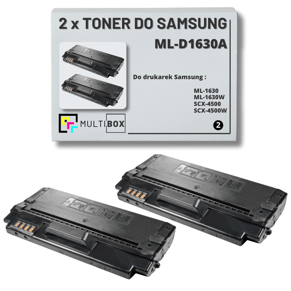 2x Nowy Toner ML-D1630A do Samsung ML-1630 ML-1630W SCX-4500 SCX-4500W