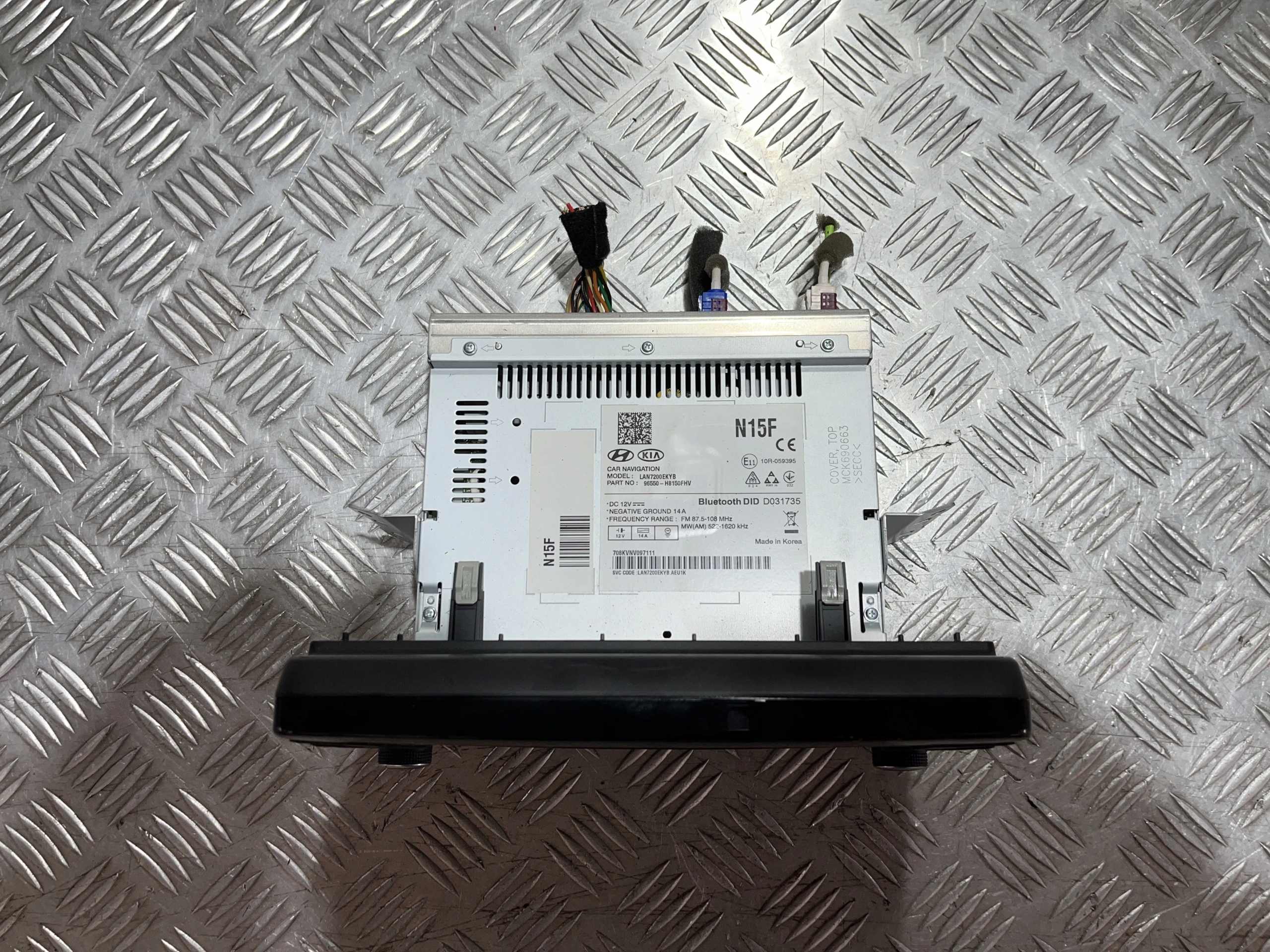 радио дисплей kia STONIC 17-