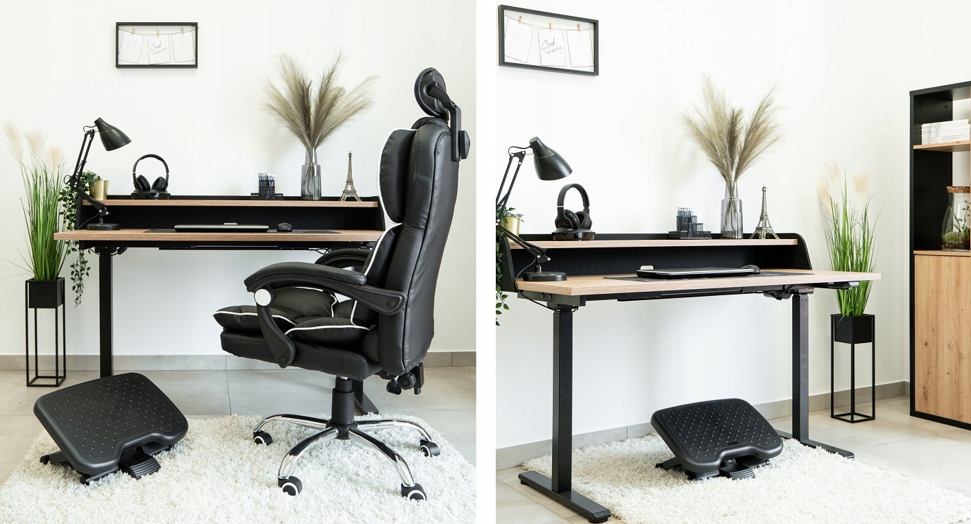 REGULOWANY PODNÓŻEK BIUROWY PODSTAWA POD STOPY Waga 0 kg