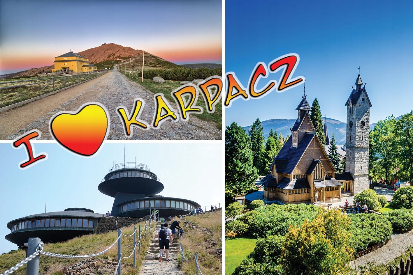 

Magnesy na lodówkę miasta - Karpacz