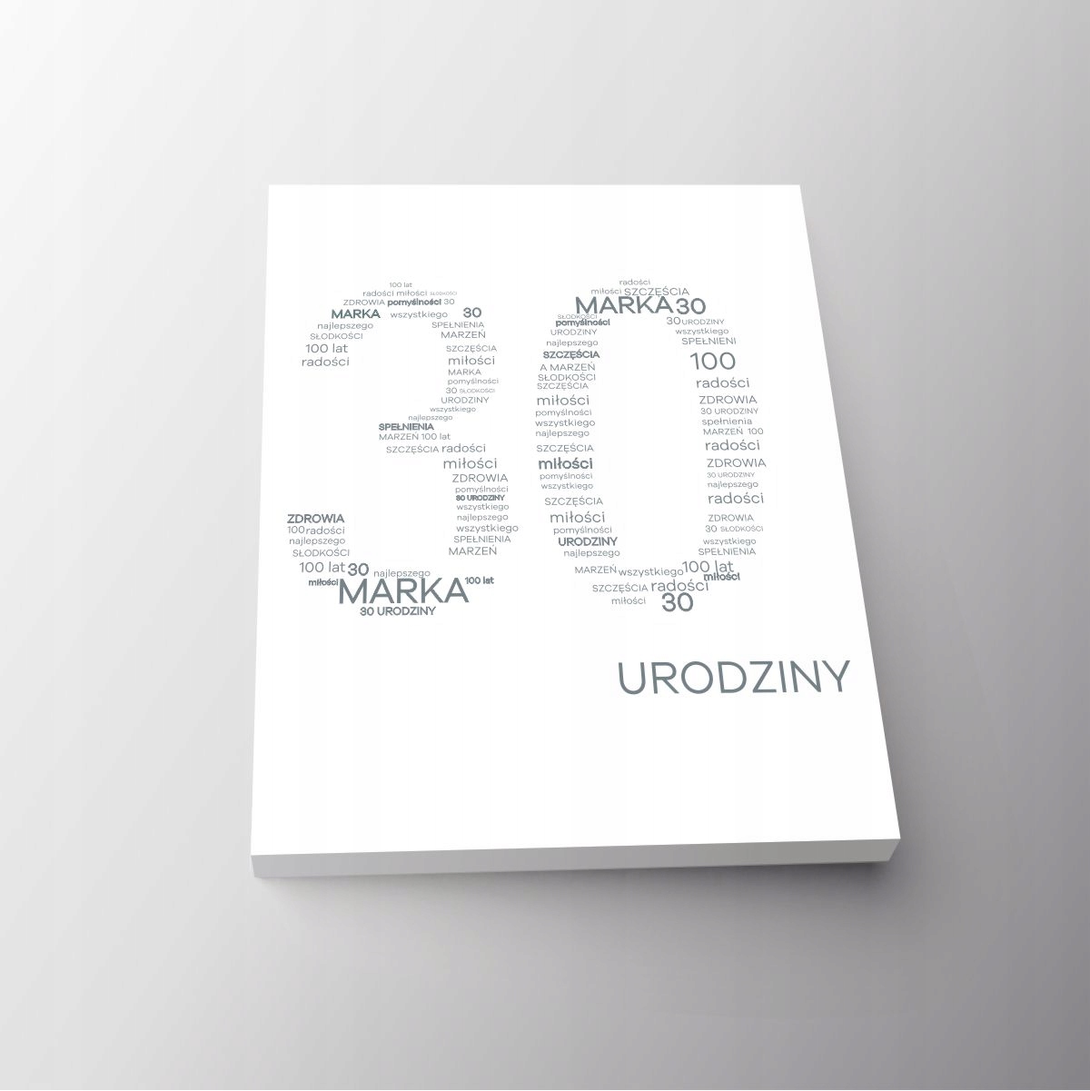 

Obraz Na Płótnie Urodziny 18 20 30 40 50 Prezent