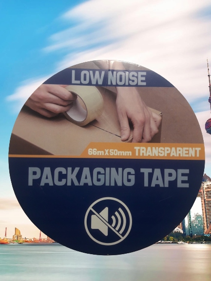 TAŚMA PAKOWA SUPER MOCNA CICHA AKRYL transparentna szer. 48 mm dł. 55 mb Szerokość 48 mm