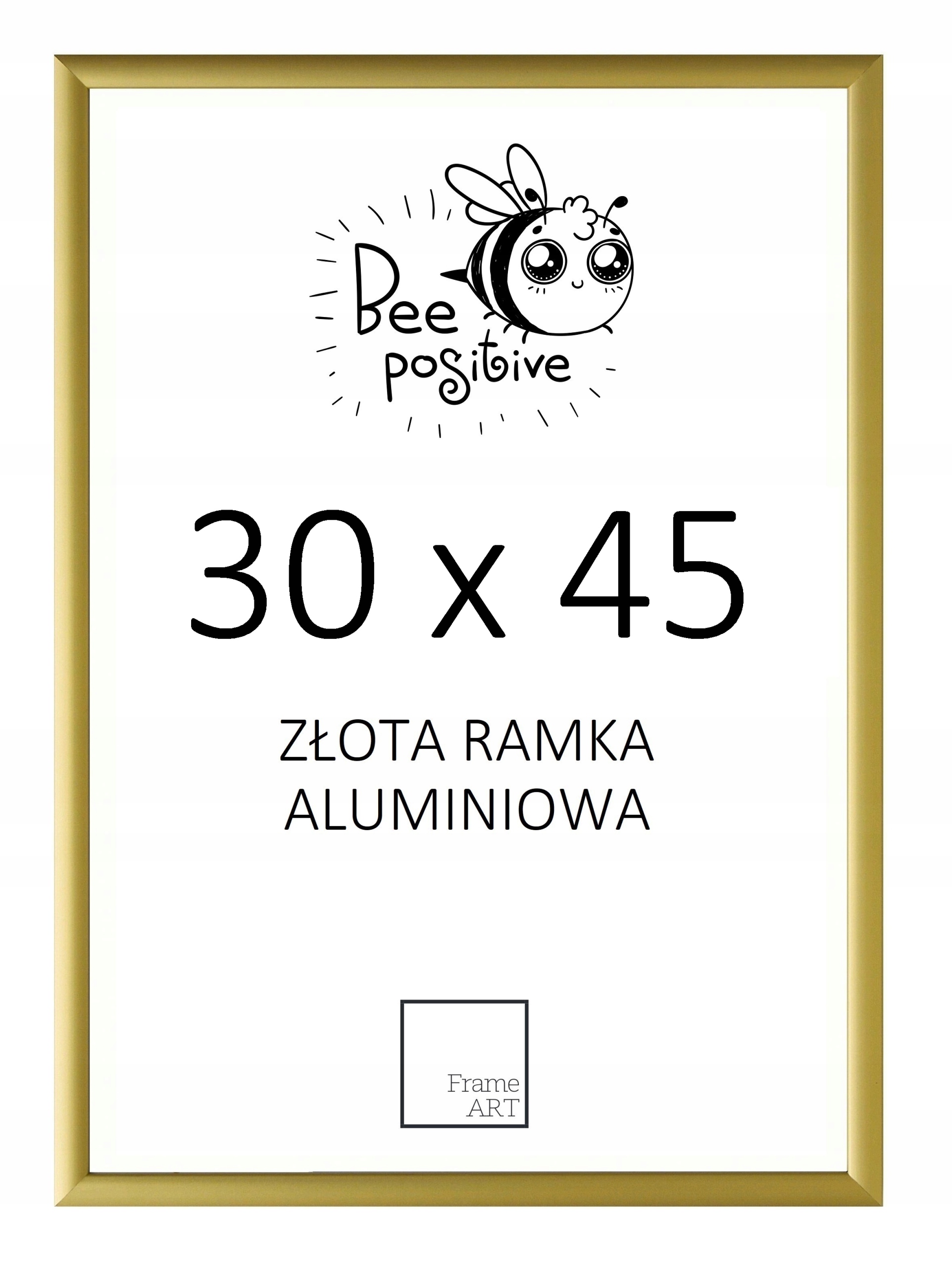

Złota Rama Aluminiowa 30x45 Plakat 45x30 Puzzle