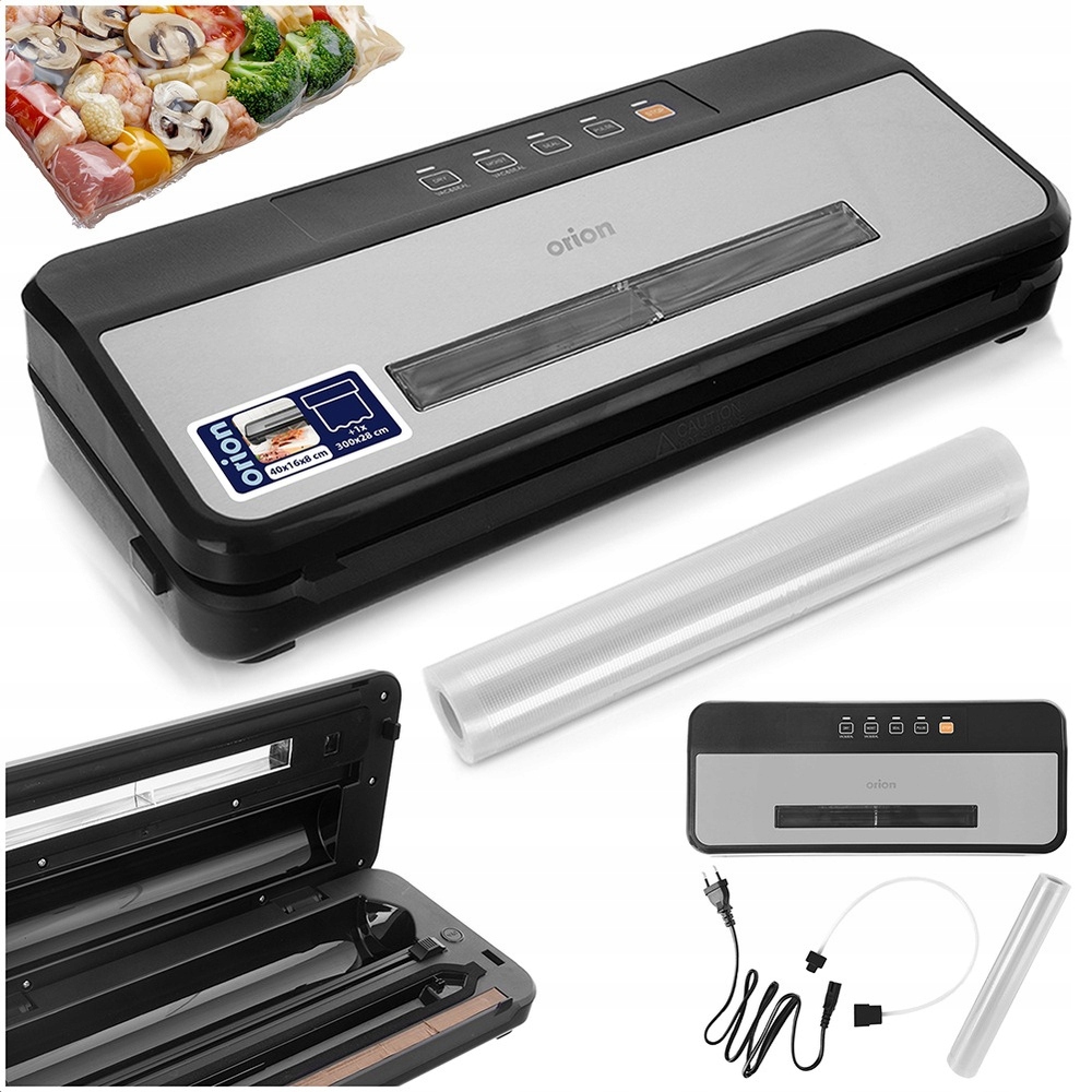 Vakuová svářečka potravin s hadičkou a fólií