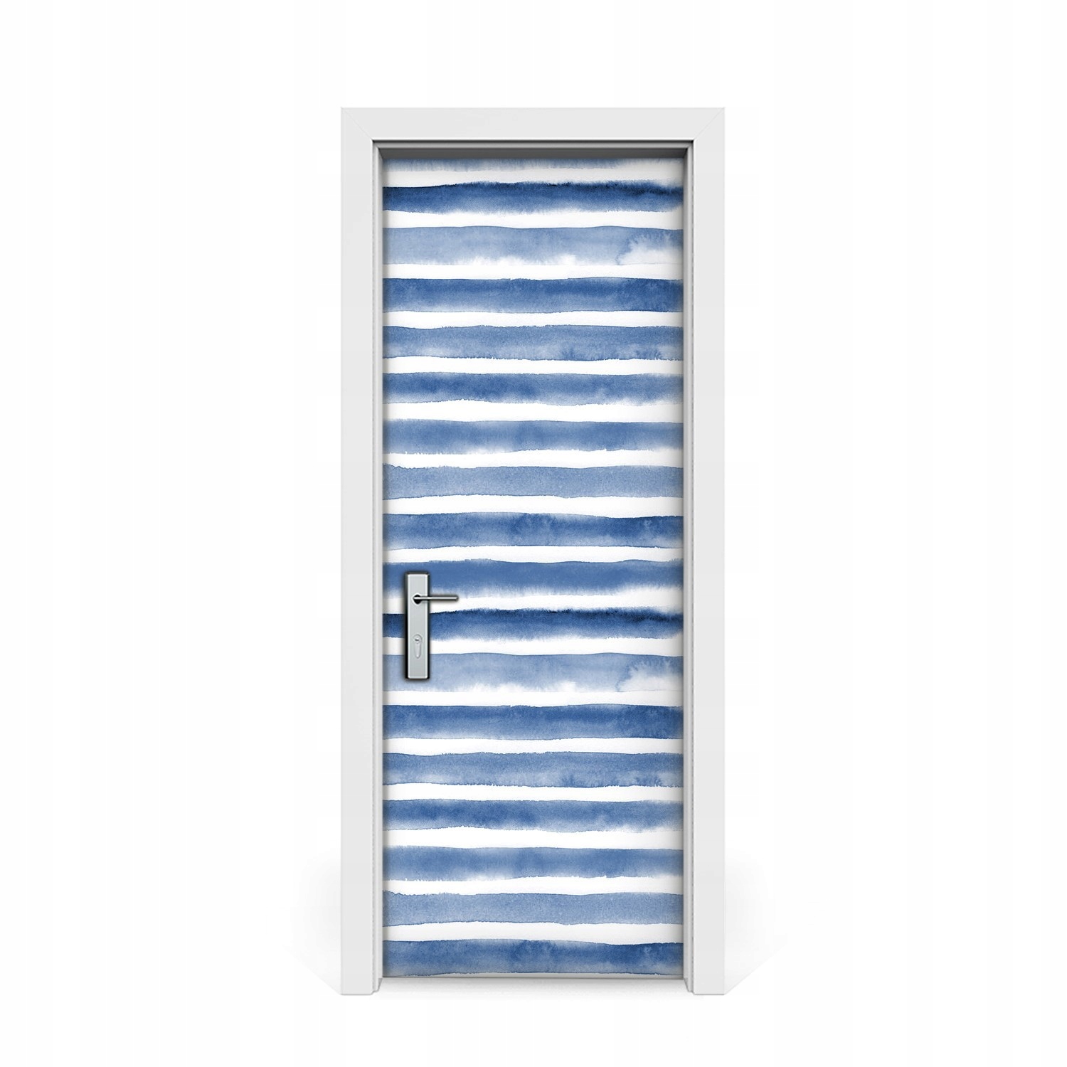 

Naklejka na drzwi okleina Akwarelowe pasy 75x205