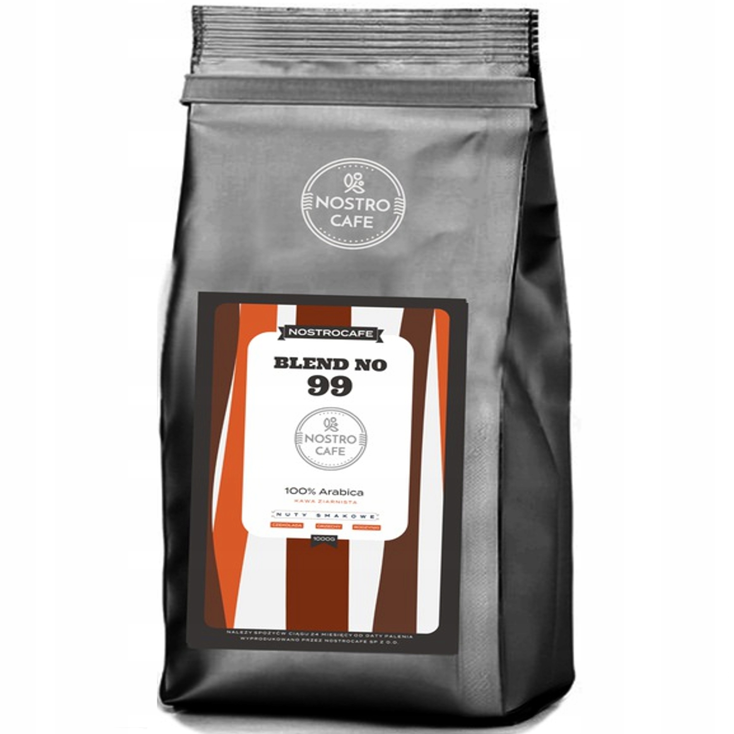 Levně Káva Zrnková 1 Kg Arabika Blend 99 Čerstvě pražená