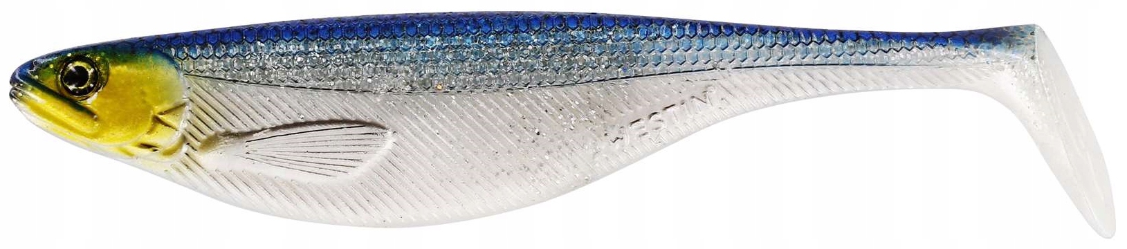 Guma Westin ShadTeez 9cm 7g Blue Headlight
