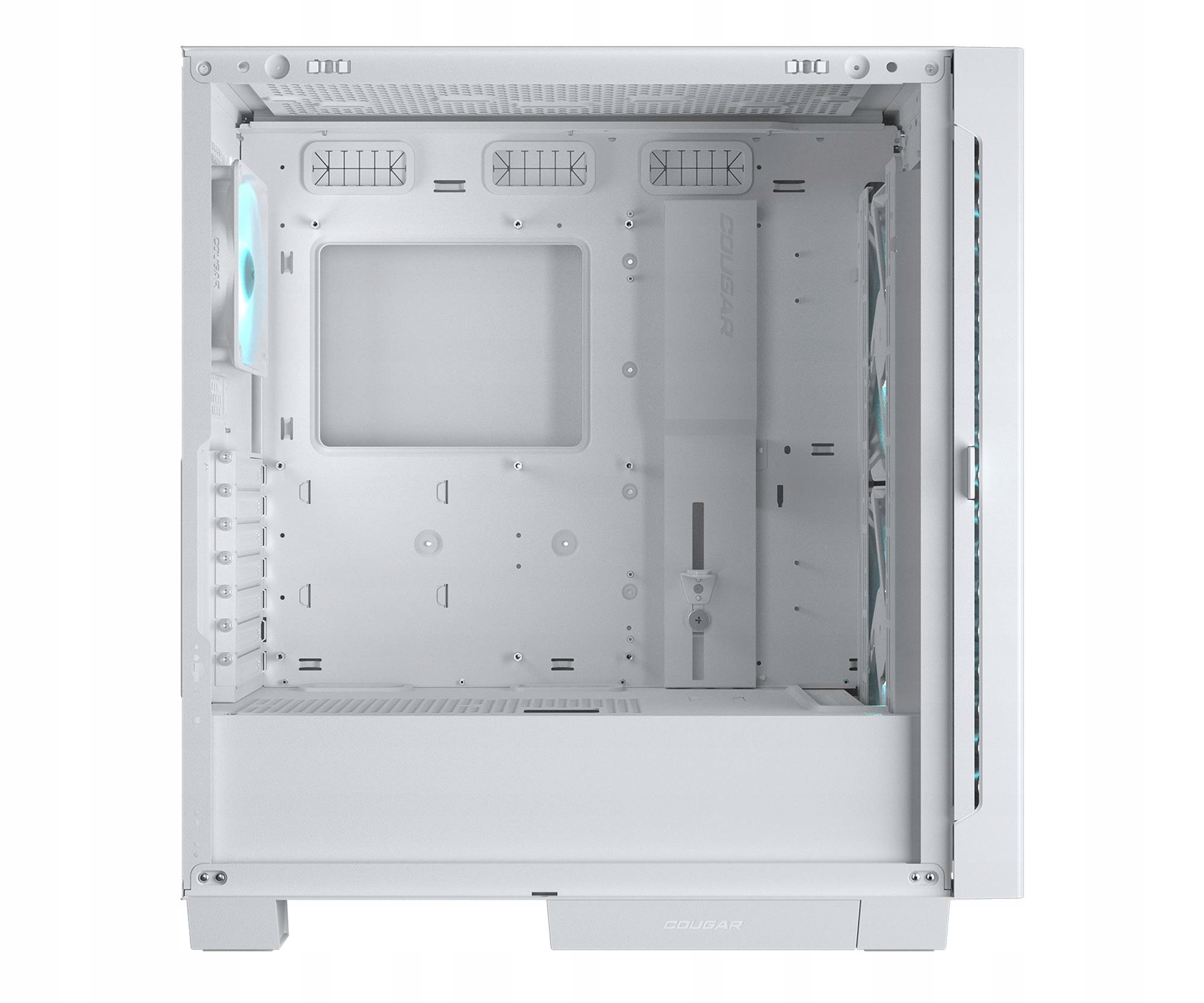 COUGAR Obudowa Airface Eco RGB, Midi Tower, Biała — 10