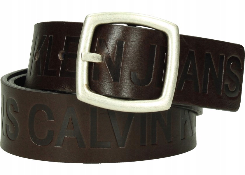 Calvin Klein Pásek K50K504904 85 cm J 4 cm Rev.Magnified Belt
