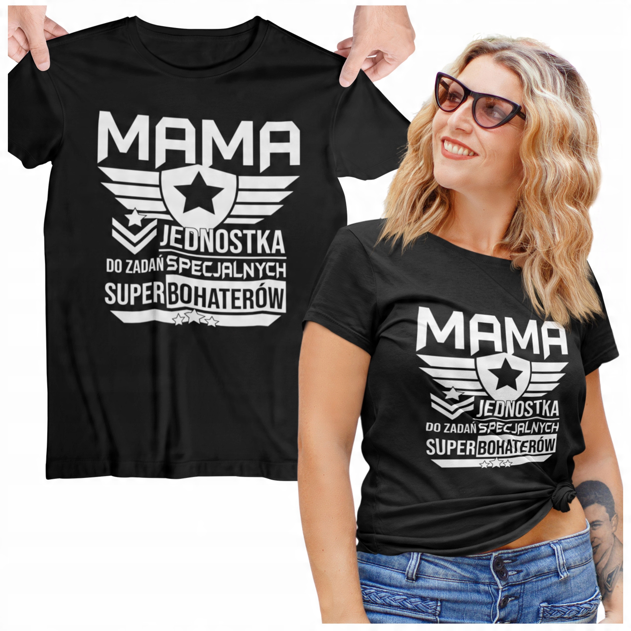 

Dla Mamy Koszulka Militarna Mama Jednostka