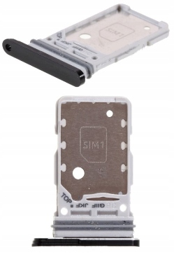 SZUFLADKA TACKA KARTY SIM SAMSUNG S21 Ultra CZARNY