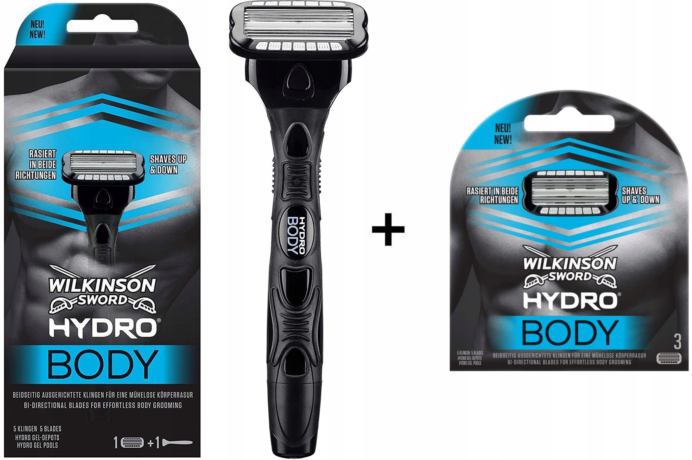 

Maszynka Wilkinson Hydro 5 Body 3x Wkłady