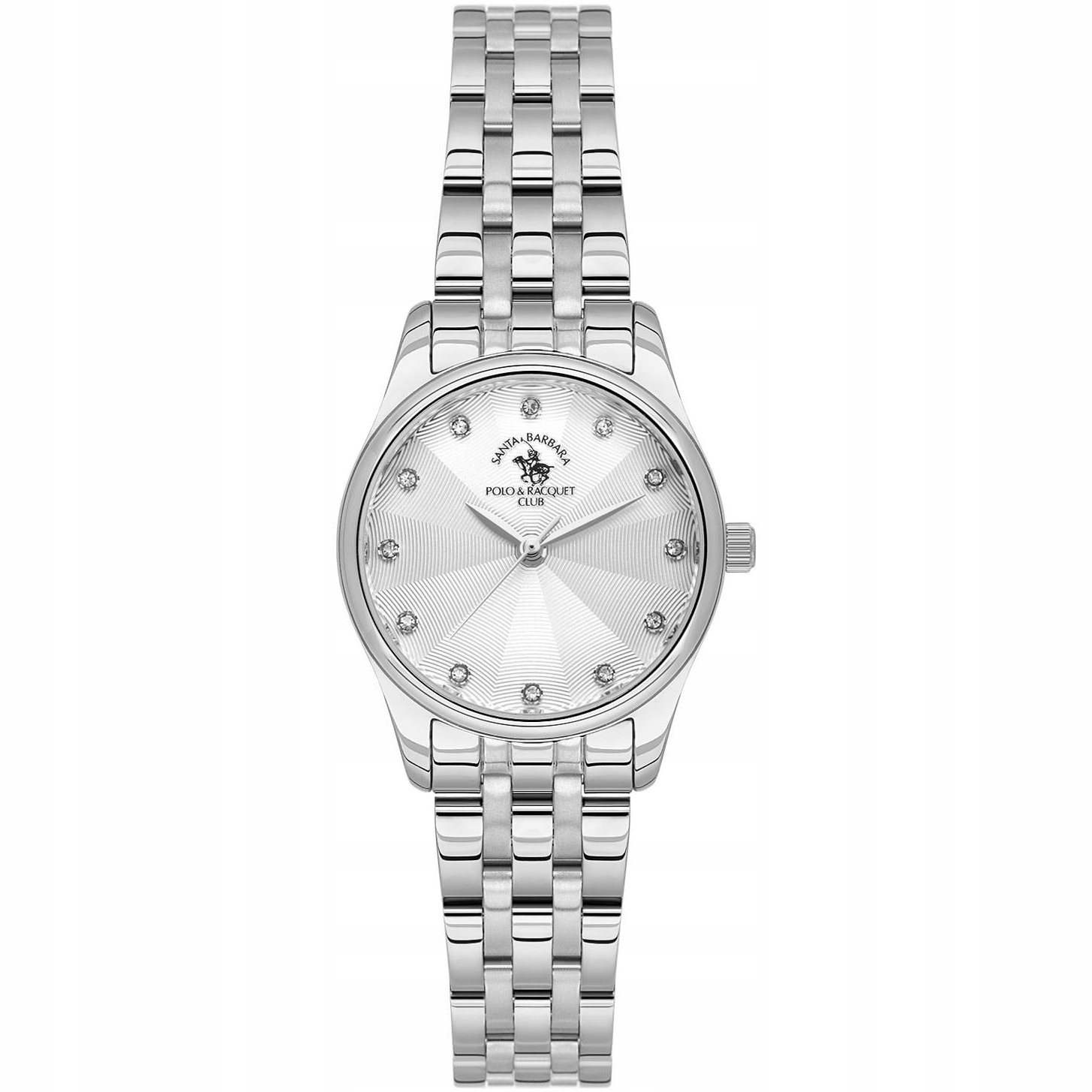 Dámské hodinky Santa Barbara Rocket Polo Club SB.1.10649-1 Zirkony stříbrné