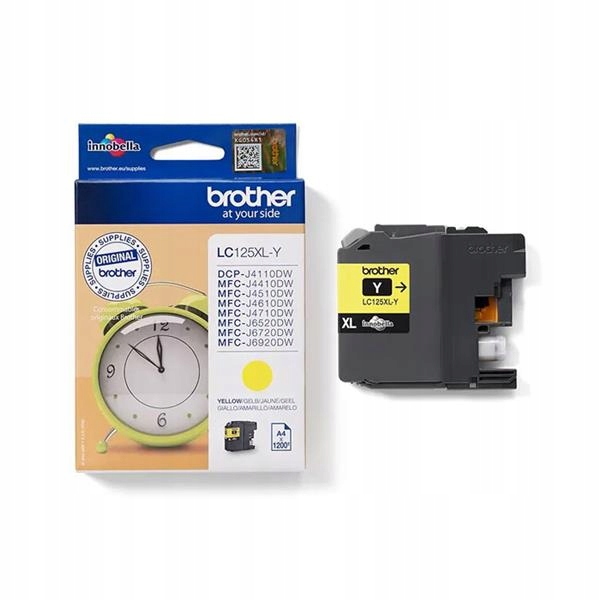 Originální inkoust Yellow Brother LC125XLY, LC-125XLY