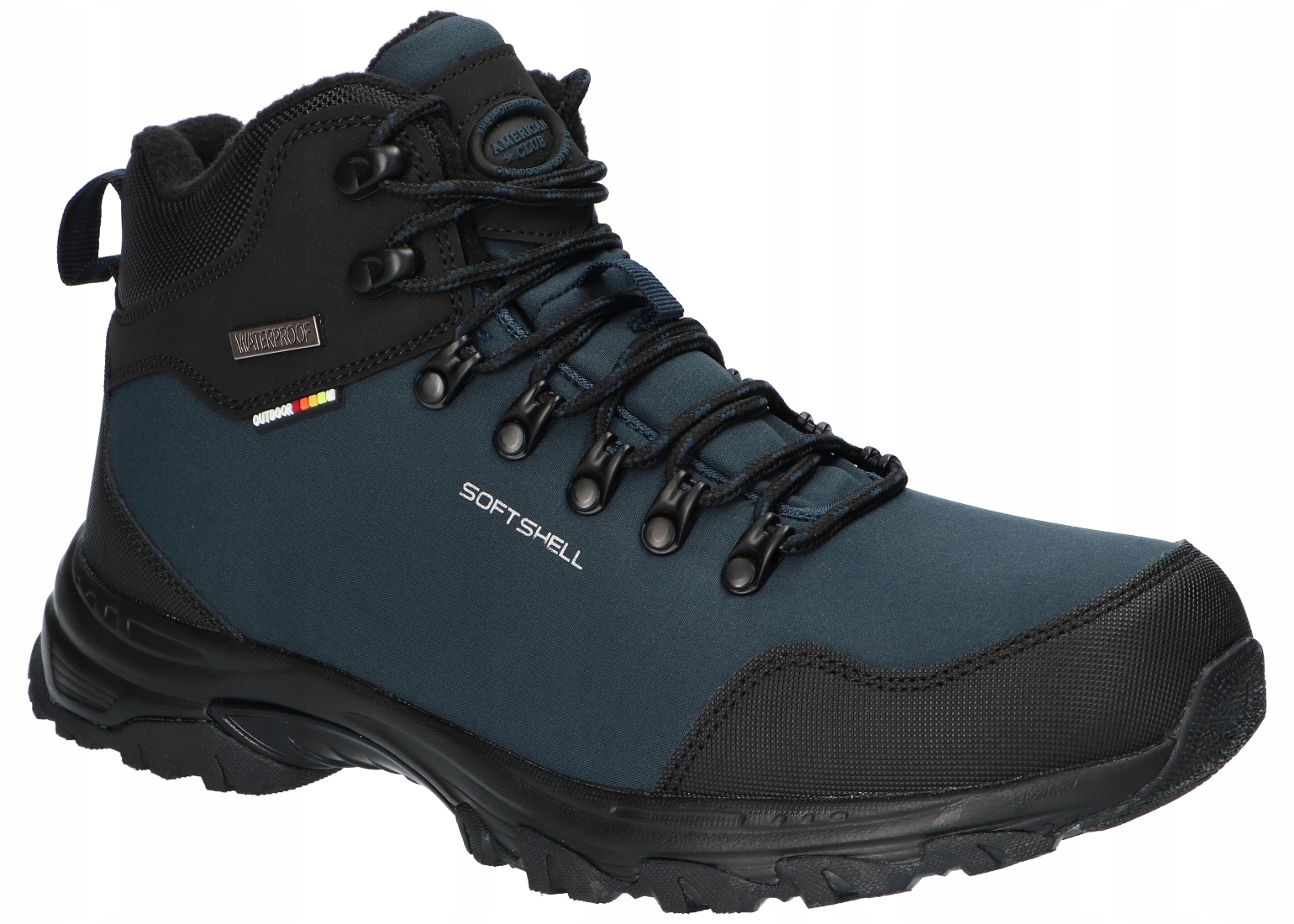 American Club WT263 Zateplené Trekové Boty Trapery Zimní Boty Sněhule Nv 39