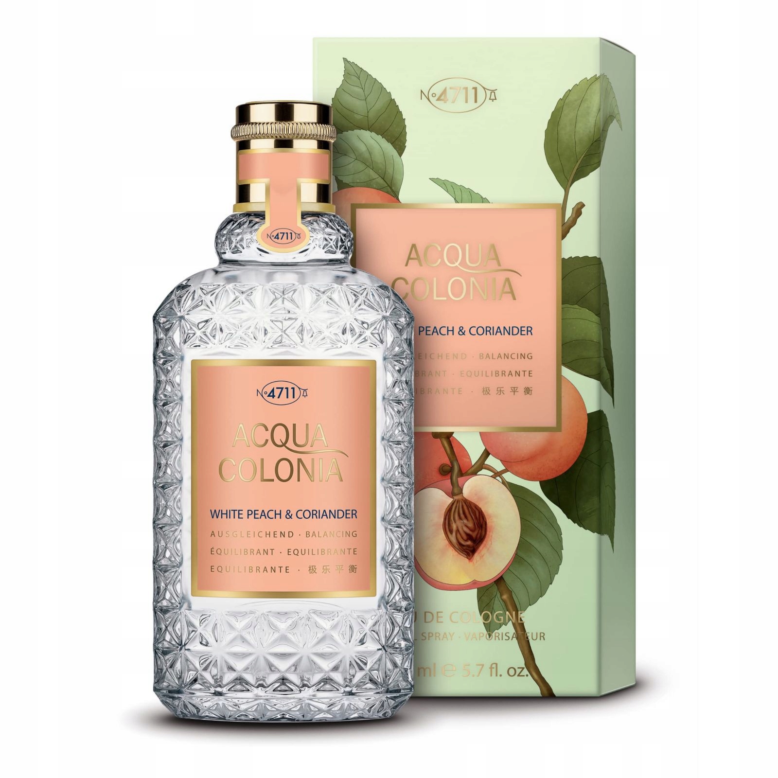 4711 Acqua Colonia White Peach+coriander Kolínská Voda Objem: 50 ML
