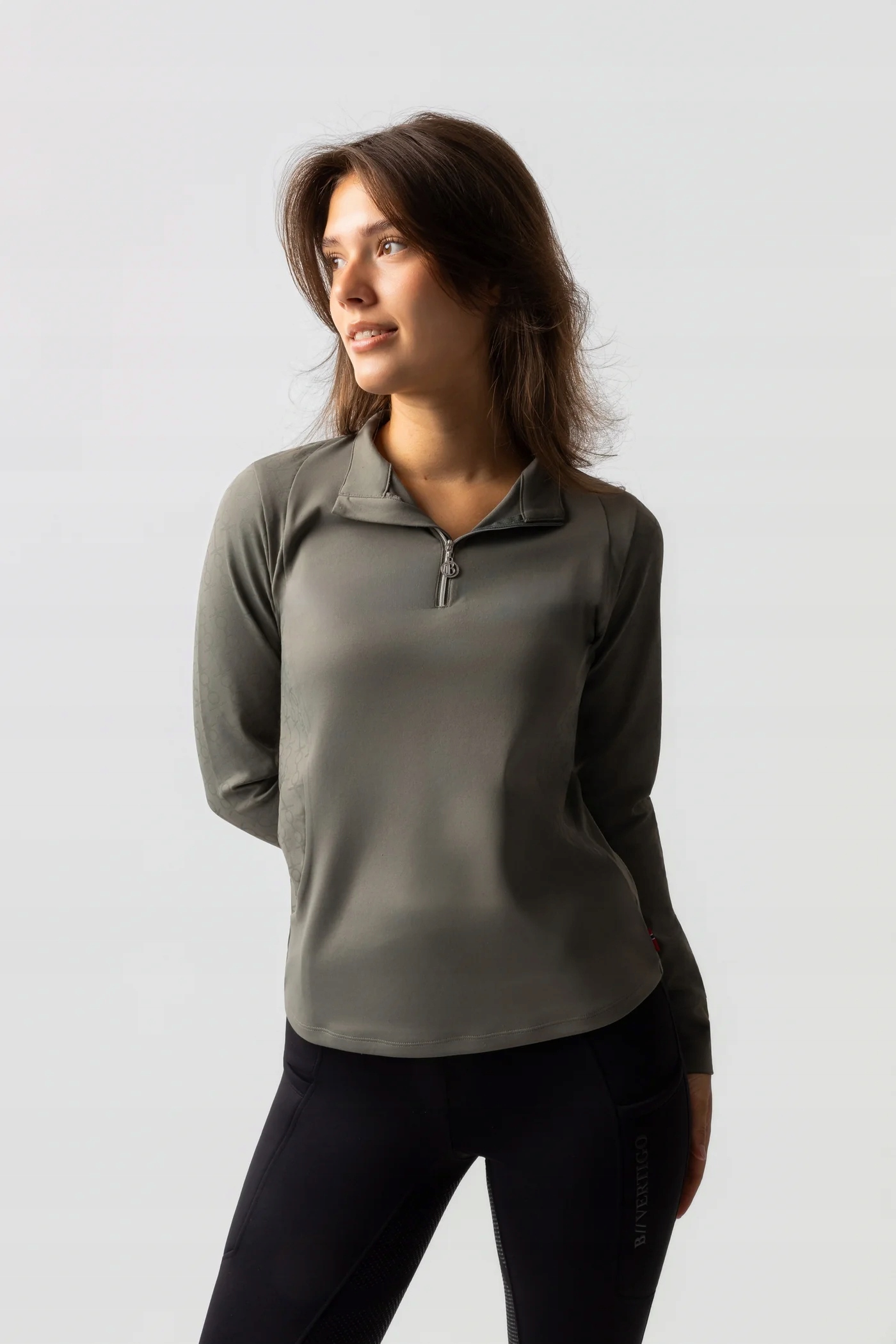 Termo tričko Horze BVertigo Isadora 25AW dámské mulled basil 34