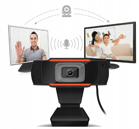 KAMERA KAMERKA INTERNETOWA Full HD 1080P MIKROFON Wbudowany mikrofon Tak