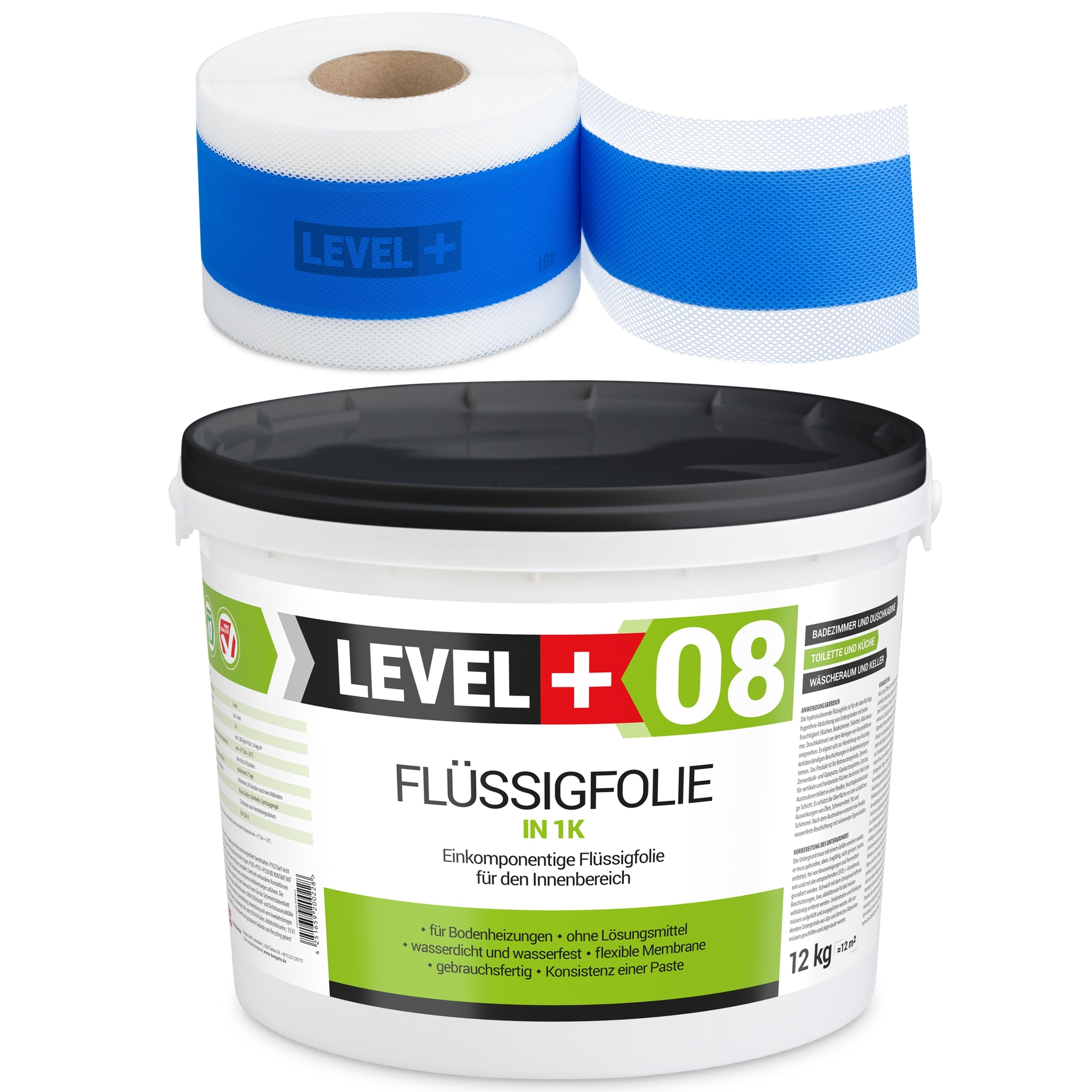 Hydroizolacja Zestaw Folia w Płynie 7kg Taśma 5m