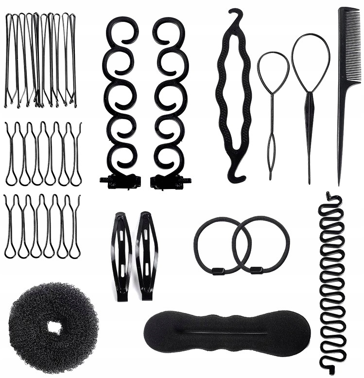 

Zestaw do Włosów Wypełniacz Koka Grzebień Upięć