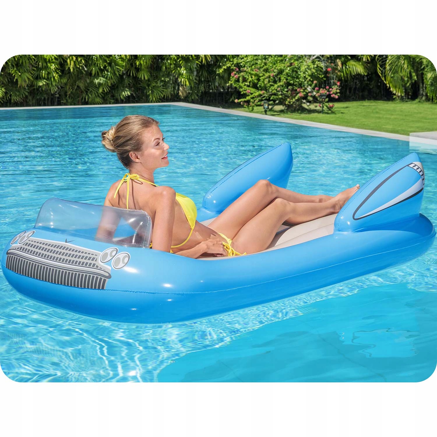 Materac Car Lounge SAMOCHÓD POMPOWANY DO PŁYWANIA Marka Bestway