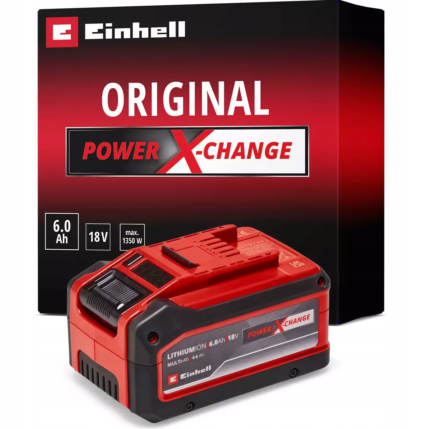 Einhell Akumulátor Baterie 6AH Multi-ah Pxc Plus Pro Elektrické Nářadí 4511502