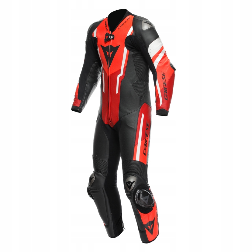 Kombinéza s airbagom Dainese Misano 3 D-Air Červená 48
