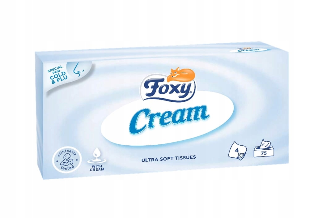 

Foxy Cream Chusteczki wyciągane Ultra Miękkie