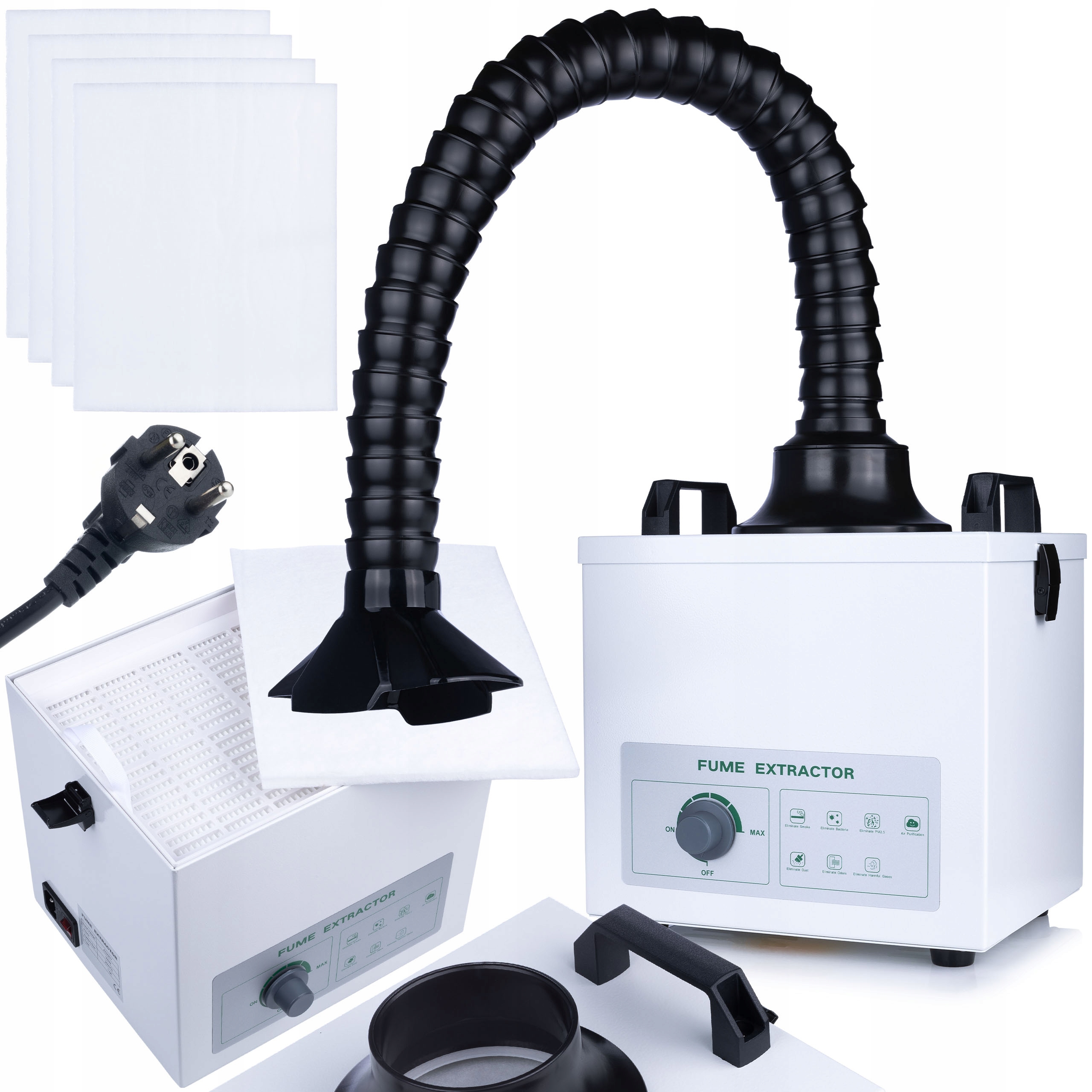 Průmyslový Pohlcovač Kouře Rosfix XL100 100W 200 M³/h 7 Filtrů