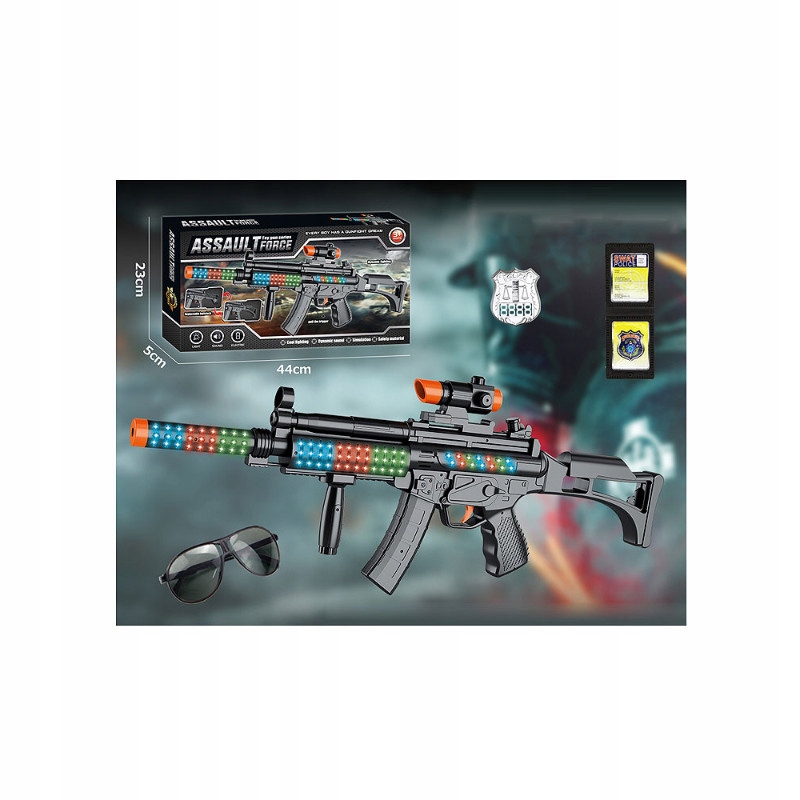 KARABIN NA BATERIE ŚWIATŁO DŹWIĘK Marka inna