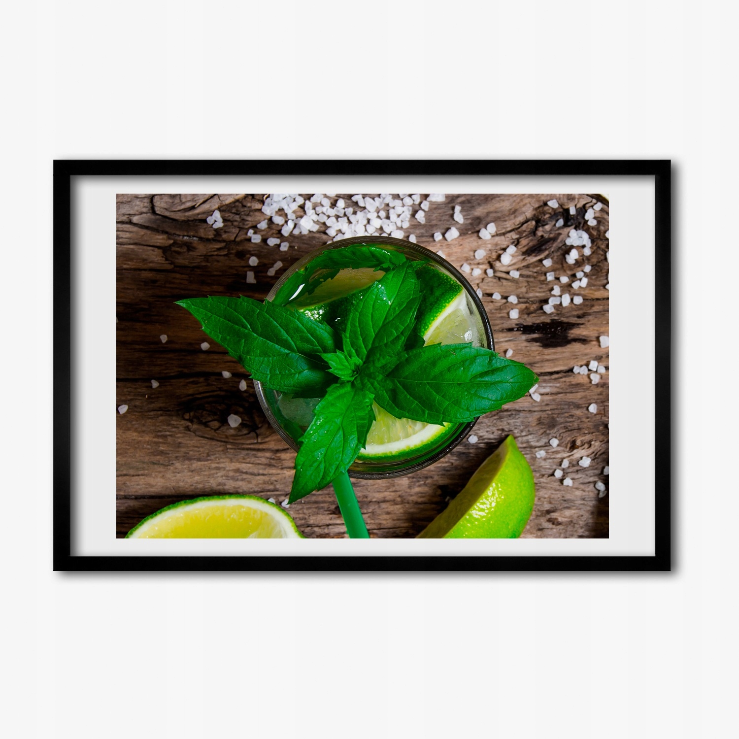Velký fotoobraz grafika do kanceláře Mojito 60x40 cm