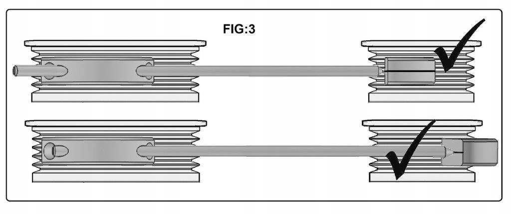 LASER NARZĘDZIE KONTROLNE DO OSIOWOŚCI KÓŁ PASOWYCH Numer katalogowy części 7644