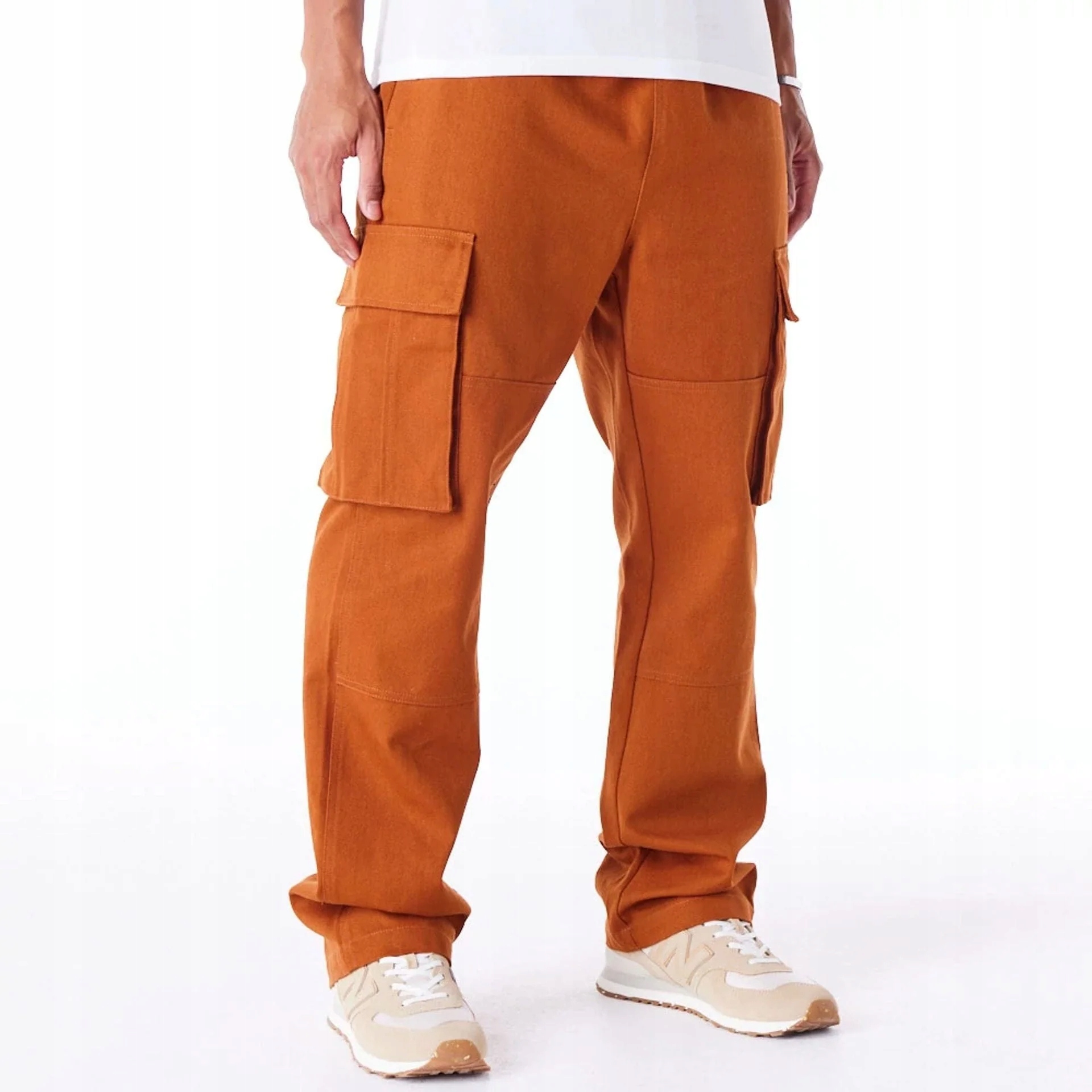 Pánské kalhoty Cargo Pantalon Cargo New Era Marron velikost XL