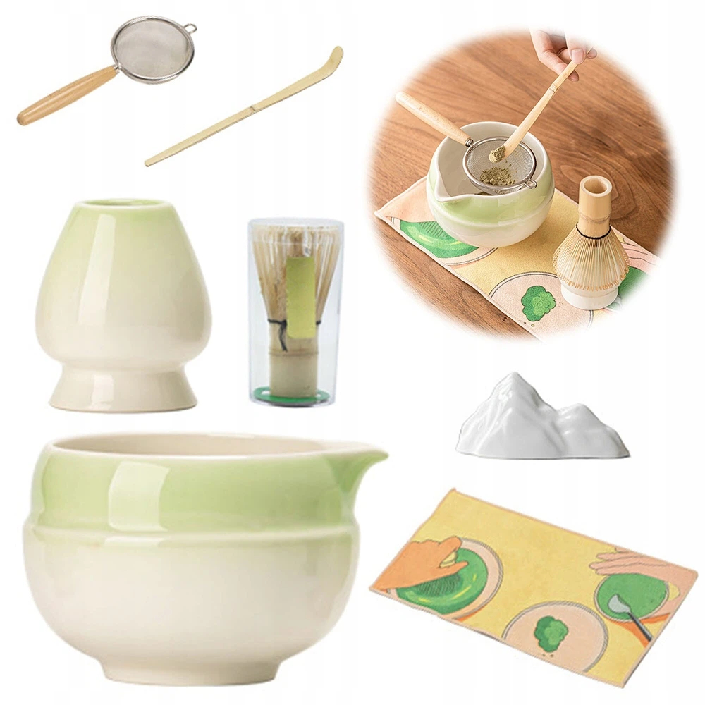 Sada Matcha Pro Kancelářský Dům A Čajovny S Vysokou Kvalitou