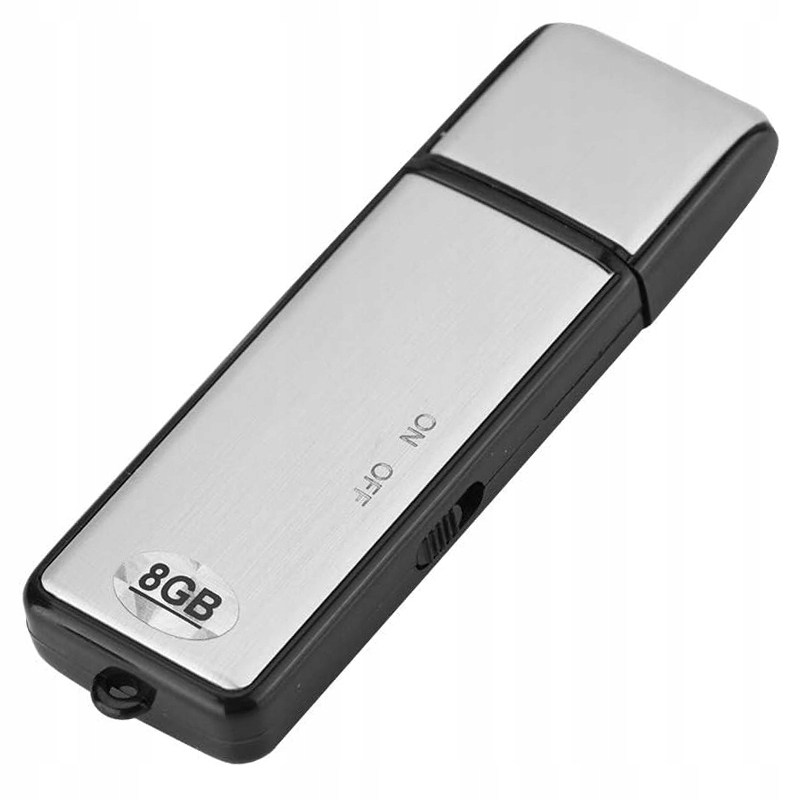 MINI DYKTAFON SZPIEGOWSKI PODSŁUCH PENDRIVE REJESTRATOR NAGRYWANIE GŁOSU Marka JG Smart