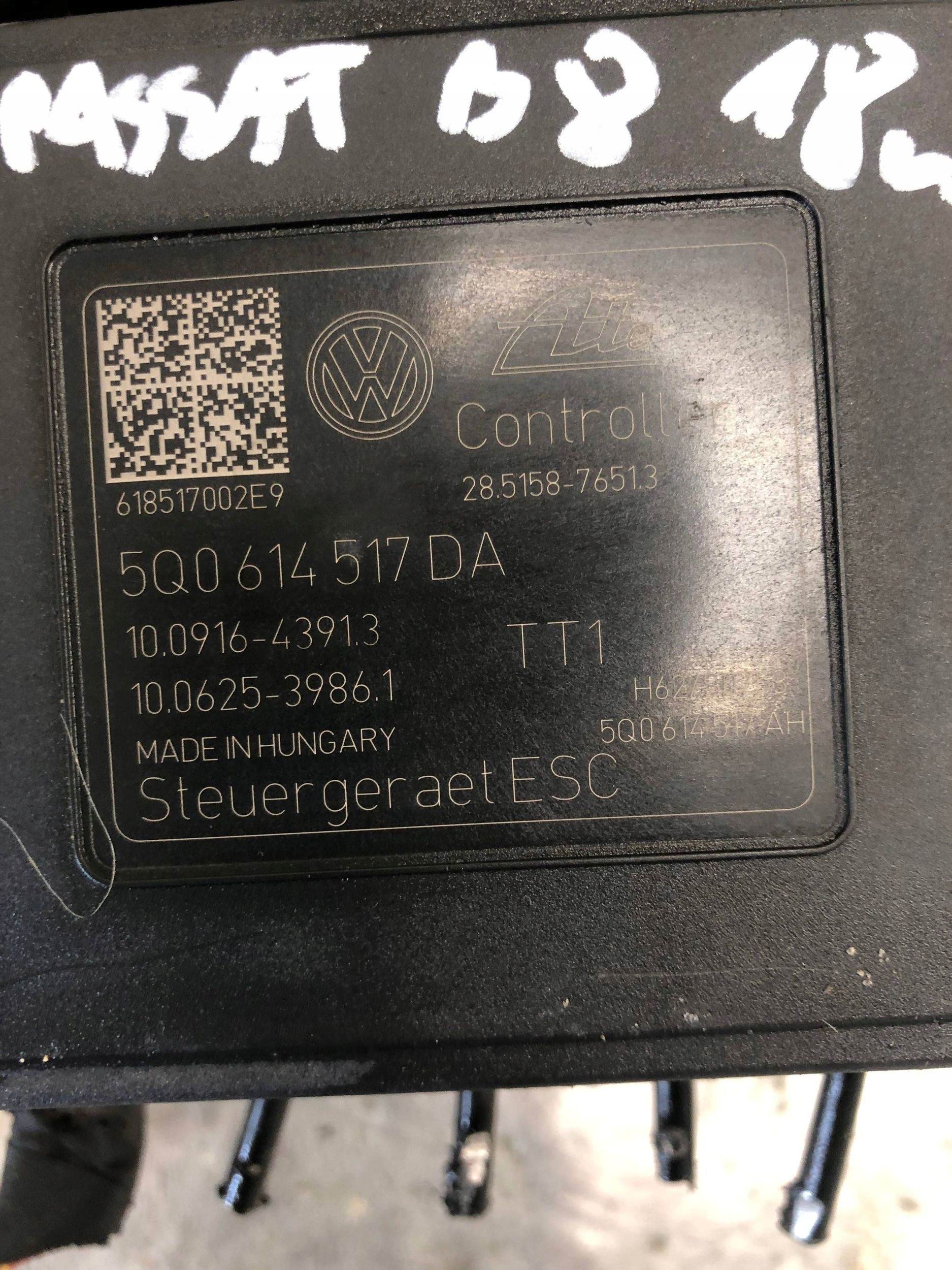 pumpa ABS VW PASSAT B8 5Q0614517DA