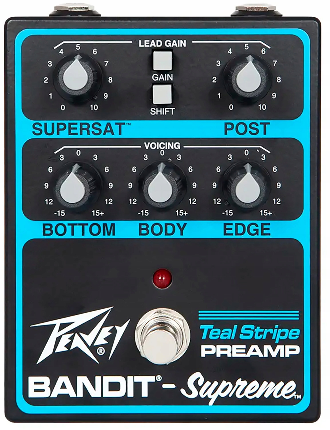 Peavey Bandit Supreme Teal Stripe Předzesilovačový pedál